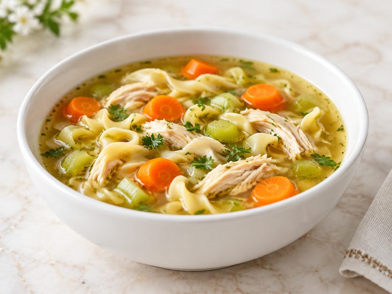 Chicken Soup with Vegetables