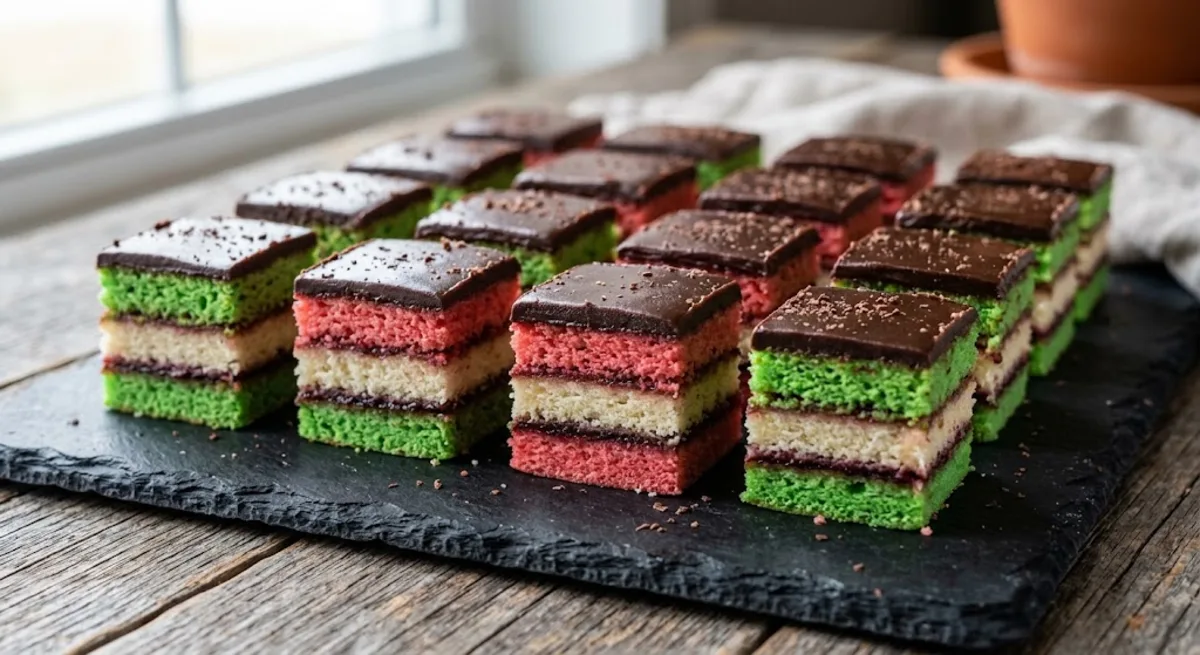 Rainbow Cookies