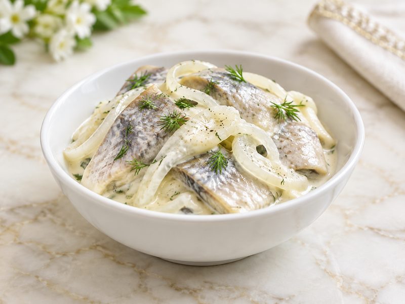 Herring in Cream