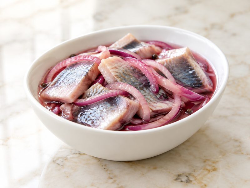 Herring in Wine Sauce