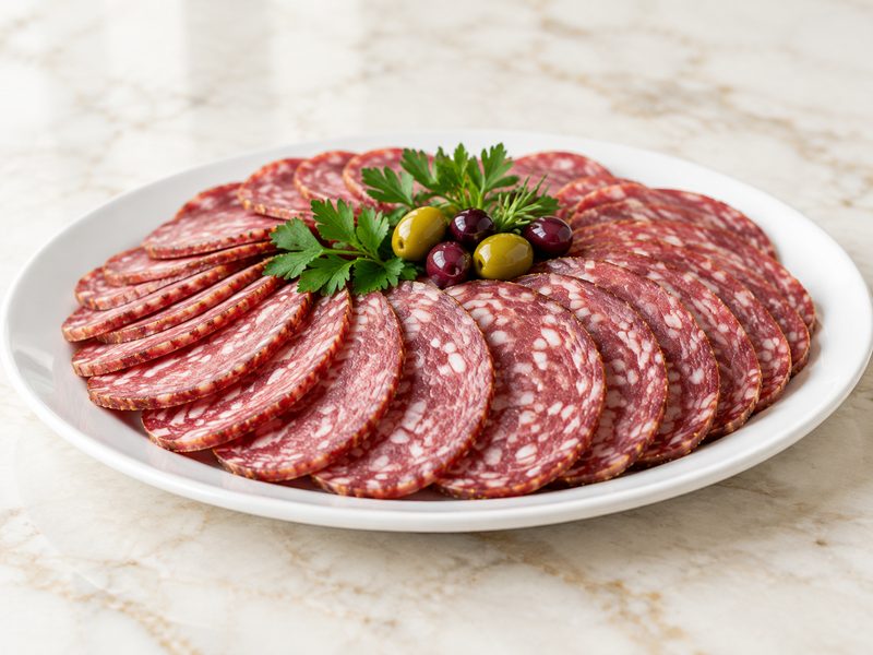 Sliced Hard Salami
