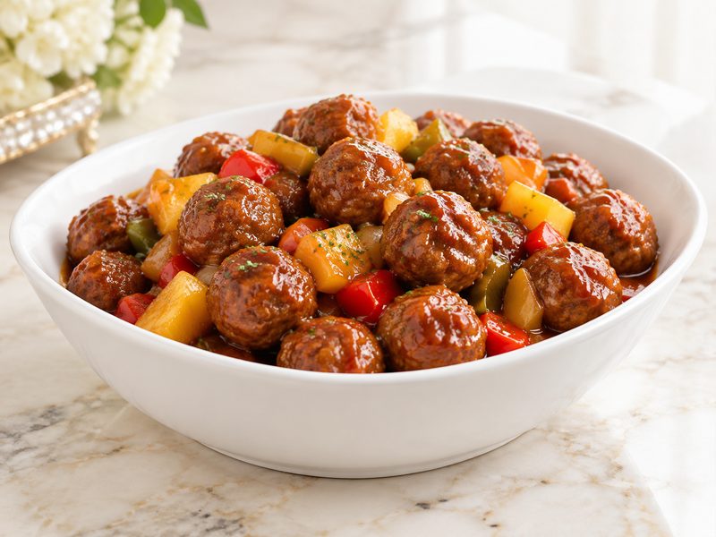 Sweet & Sour Meatballs